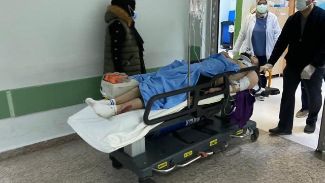 Samsunda otomobil ile motosiklet çarpıştı: 1 yaralı