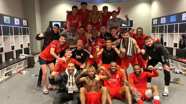 Beşiktaşta final mutluluğu yaşanıyor