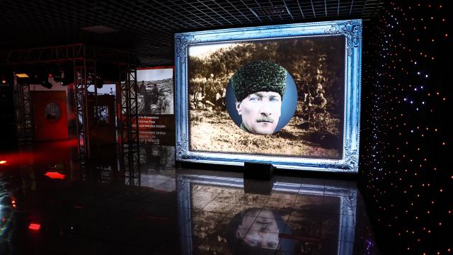 Cumhurbaşkanlığı İletişim Başkanlığının "18 Mart Çanakkale Zaferi Dijital Gösterimi" açıldı