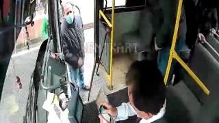 Kocaeli'de midibüs şoförü darbedildi