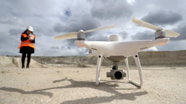 Maden sahalarında dronlu denetim dönemi başladı
