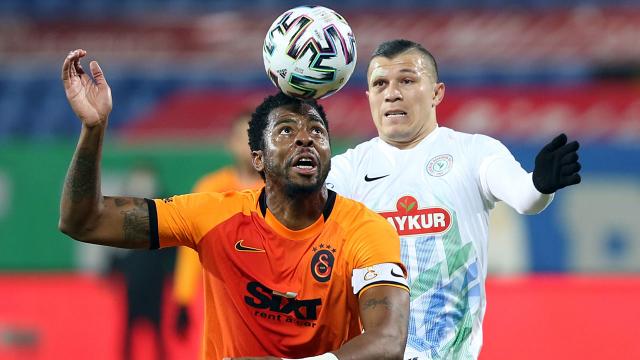 Galatasaray ile Rizespor 40. randevuda