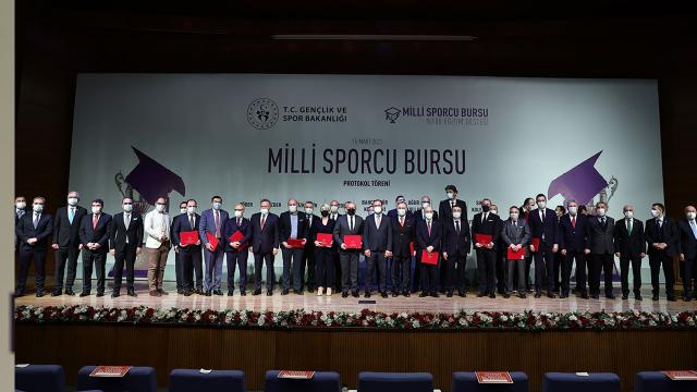 Milli sporcu bursunun kapsamı genişletildi