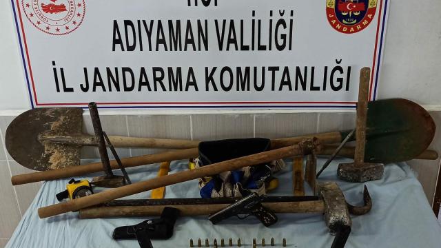 SİT alanında kaçak kazı yapanlara suçüstü: 7 kişi yakalandı