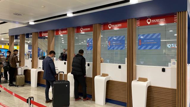 İstanbul Sabiha Gökçen Uluslararası Havalimanında ayda ortalama 20 bin PCR testi yapılıyor