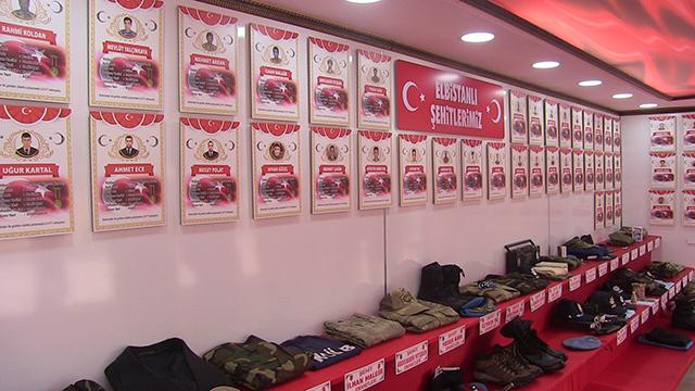 Elbistanda "Şehit Emanetleri Müzesi" açıldı