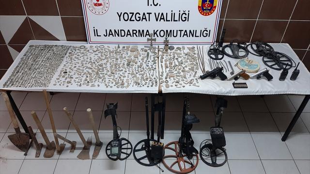 Yozgatta 1306 parça tarihi eser ele geçirildi