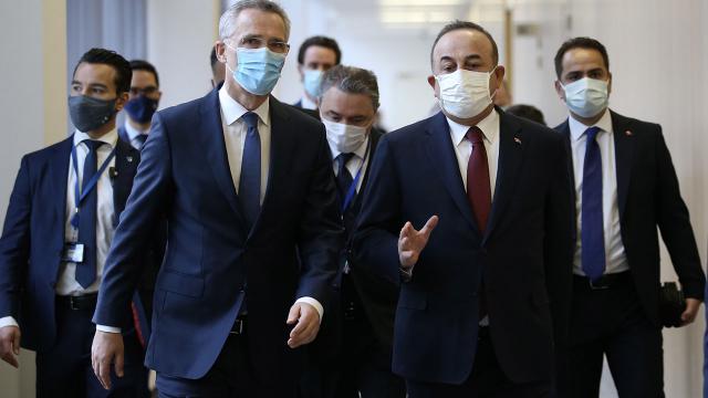 Bakan Çavuşoğlu, NATO Genel Sekreteri ile görüştü