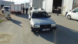 Tamir için bırakılan otomobille drift yaptı, 3 kişi yaralandı