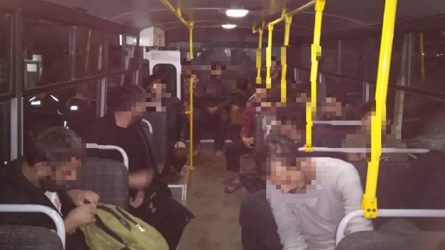 Kocaelide 12 düzensiz göçmen yakalandı