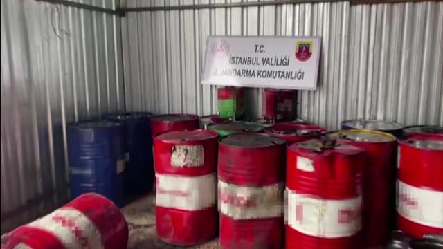 İstanbulda "10 numara yağ" operasyonu