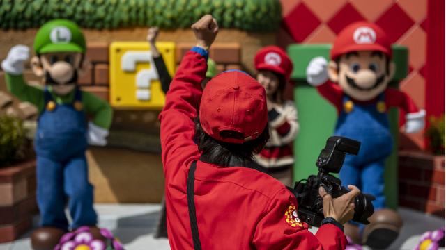 Japonyada Süper Mario temalı park açıldı