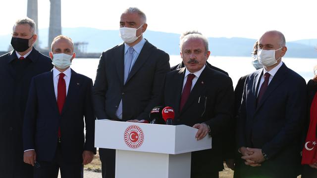 TBMM Başkanı Şentop: Anayasamızda parti kapatma var, ilk defa karşılaşmıyoruz