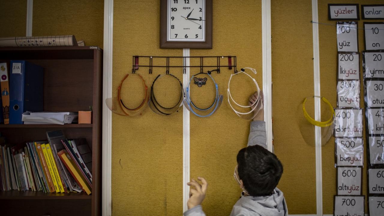 Öğrencilerin neredeyse tamamı yüz yüze eğitime okula geliyor