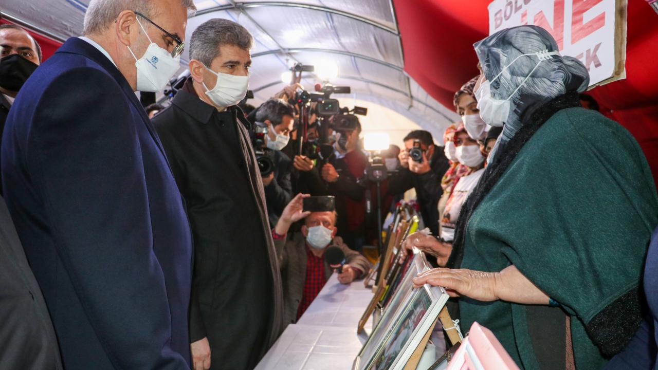 İçişleri Bakan Yardımcısı Muhterem İnce, Diyarbakır annelerini ziyaret etti