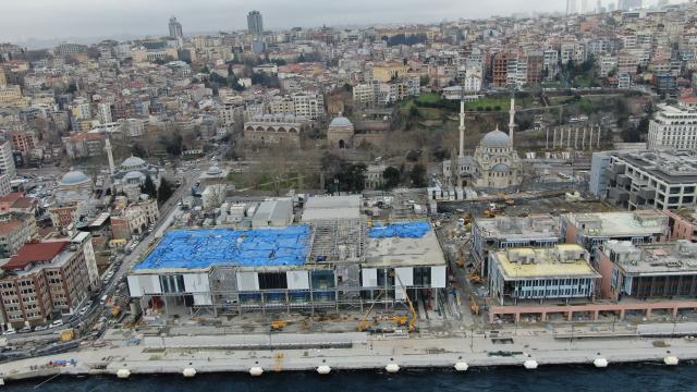 Galataportta geri sayım başladı