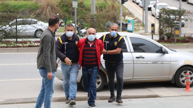 Antalyada cezaevinden izinli çıkarak karısını öldüren hükümlü adliyeye sevk edildi