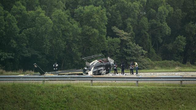 Malezyada helikopter düştü: 5 yaralı