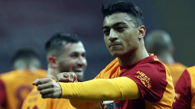 Galatasarayda Mustafa Muhammed sevinci
