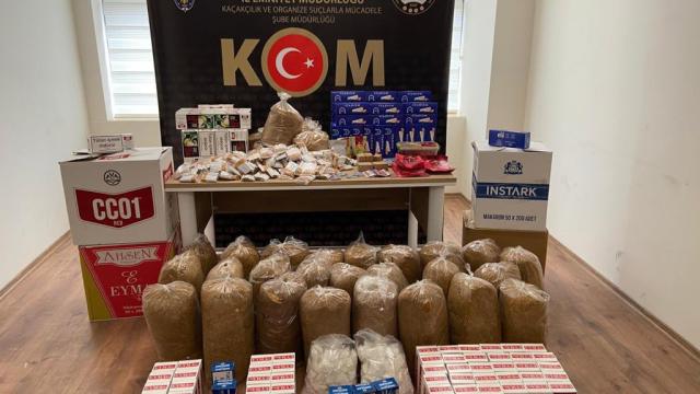 Kahramanmaraşta kaçakçılık operasyonu: 2 gözaltı