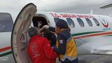 Ambulans helikopter, karaciğer nakli bekleyen hasta için havalandı