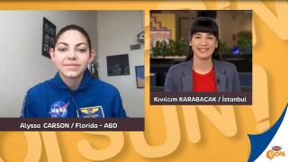 Dünyaca ünlü astronot adayı Alyssa Carson TRT Çocuk'ta