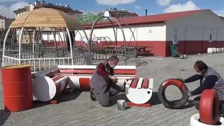 Belediye bütçesine "atıl malzemeler"le katkı sağlanıyor