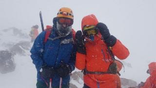 Dağcılar Süphan Dağı'ndaki zirve tırmanışını tamamlayamadı