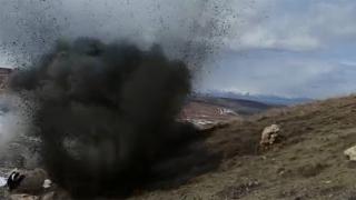 Van'da teröristlerin kullandığı silah ve mühimmat imha edildi