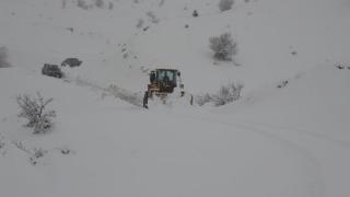 "Mart karı" etkili oluyor: 911 yol ulaşıma kapandı