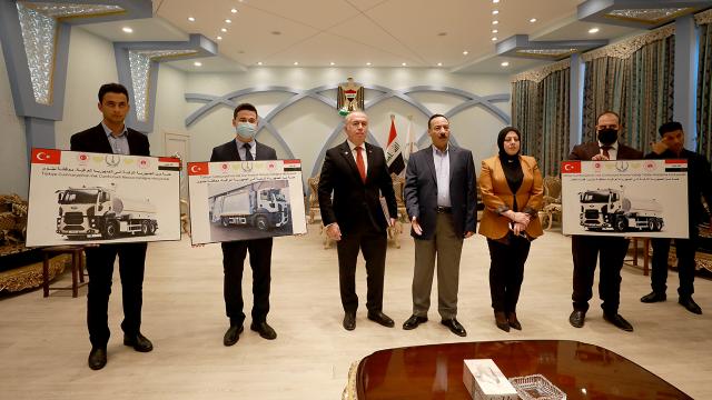 Türkiye Musul, Kerkük ve Diyalaya belediye araçları hibe edecek