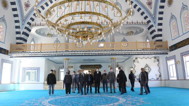 Kaş ilçesindeki Yeşilköy Camiinin yapımı tamamlandı