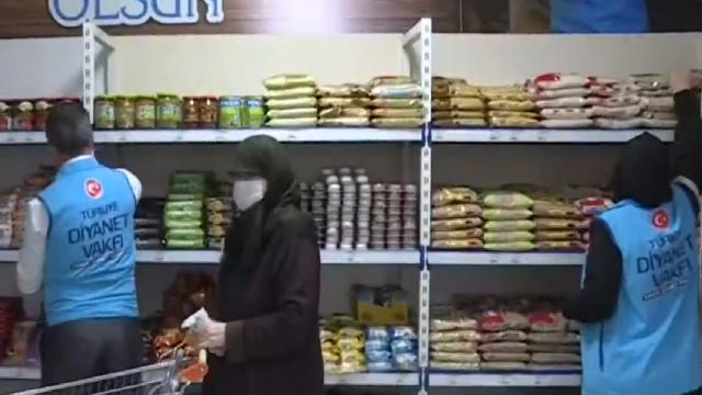 Bursa Osmangazideki hayır market ücretsiz hizmet veriyor