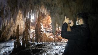 Tünel inşaatında bulunan mağara turizme kazandırılacak