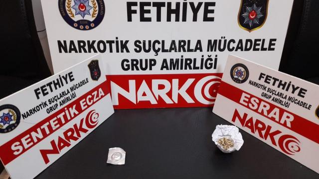 Muğlada uyuşturucu operasyonunda yakalanan 2 zanlı tutuklandı