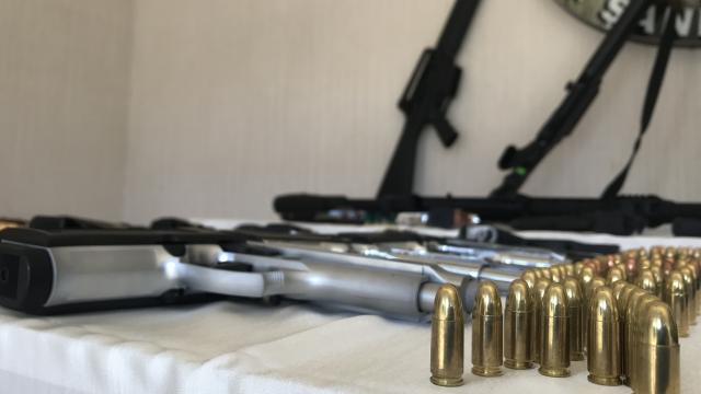 Şanlıurfada asayiş uygulamalarında 52 tabanca, 19 tüfek ele geçirildi