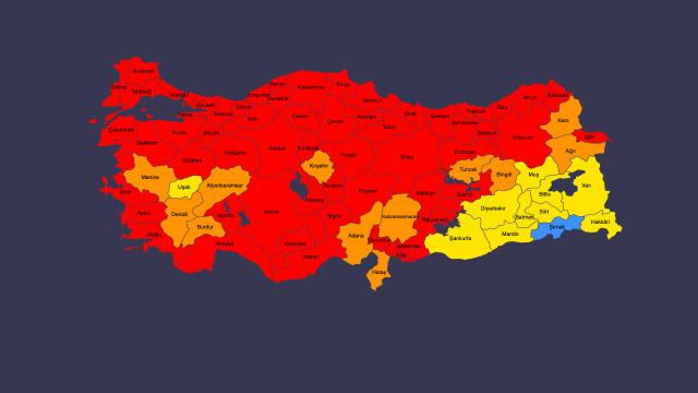 Risk haritasındaki tek mavi şehir: Şırnak
