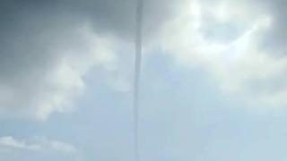 Antalya'daki hortum korkuttu