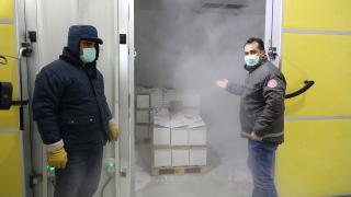 2,8 milyon doz BioNTech aşısı -80 derecede saklanıyor