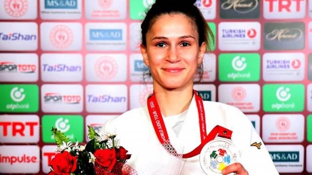 Gülkader Şentürk judoda bronz madalya kazandı