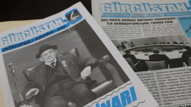 100 yıllık dostluk köprüsü: "Gürcistan" gazetesi