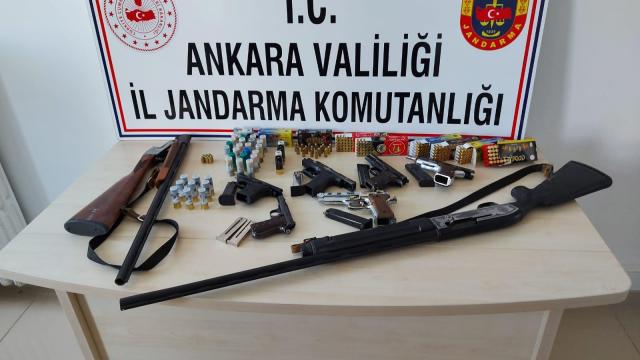 Ankarada silah kaçakçılığı operasyonu: 3 gözaltı