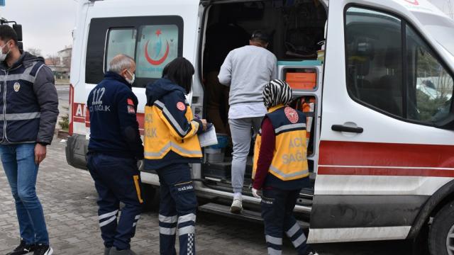Aksarayda karantinada olması gereken baba ve oğlu gezerken yakalandı