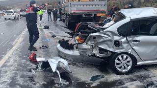 Kızılcahamam yakınlarında zincirleme kaza: 4 ölü
