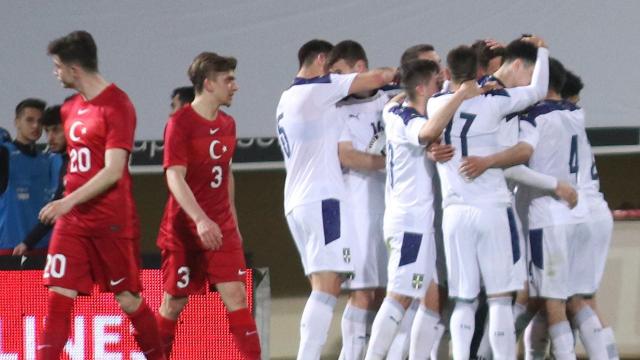 Ümit Milliler Sırbistana yenildi