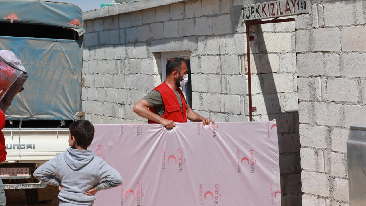 Kızılay`ın İdlib`deki yardım çalışmaları
