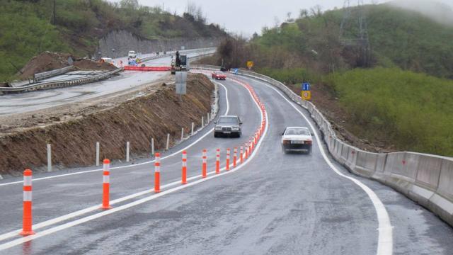 Batı Karadeniz bağlantı yolu çift yönlü ulaşıma açıldı