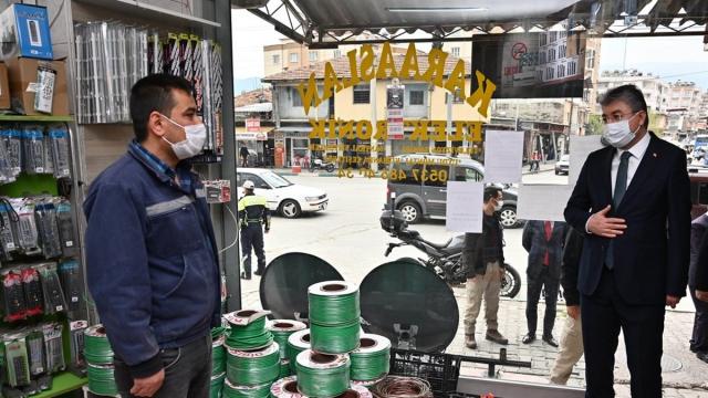 Osmaniyede koronavirüs denetimleri sürüyor