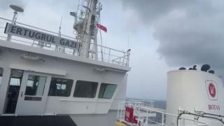 Ertuğrul Gazi Gemisi bu ay Türkiye kara sularına giriş yapacak