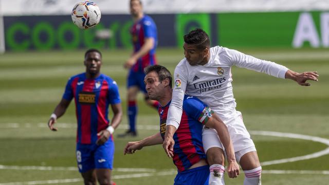 Real Madrid evinde kazandı